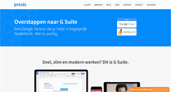 Desktop Screenshot of presis.nl