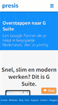 Mobile Screenshot of presis.nl